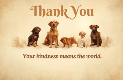 Thank You Dogs